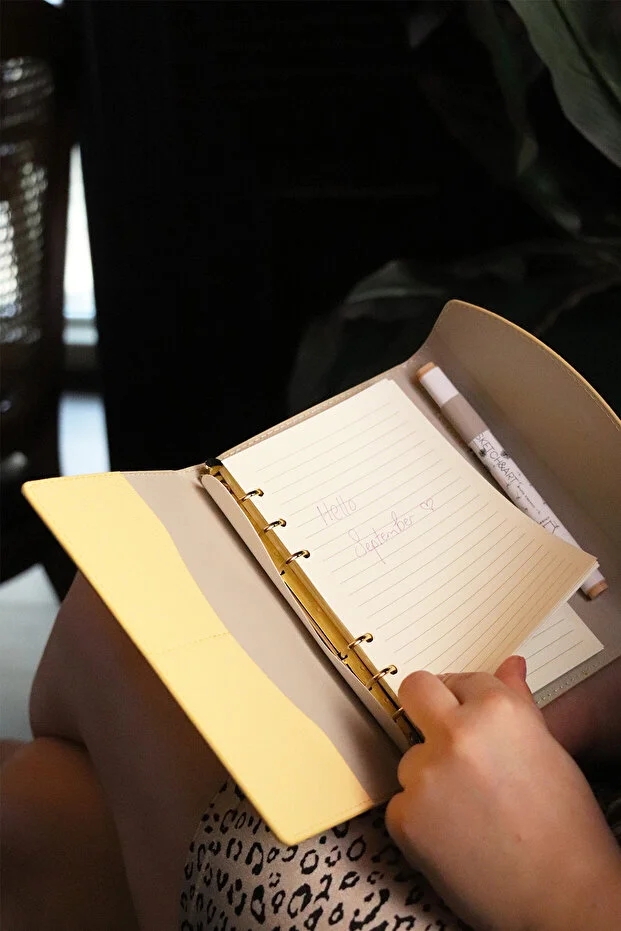 Victoria’s Journals Mekanizmalı Defter 12x17cm Sarı 96 yaprak 124-1039