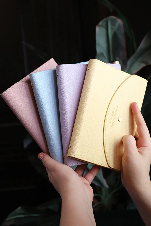 Victoria’s Journals Mekanizmalı Defter 12x17cm Sarı 96 yaprak 124-1039