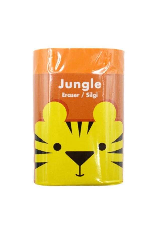 Adel Renkli Hayvanlar Jungle Büyük Silgi Jumbo Kaplan