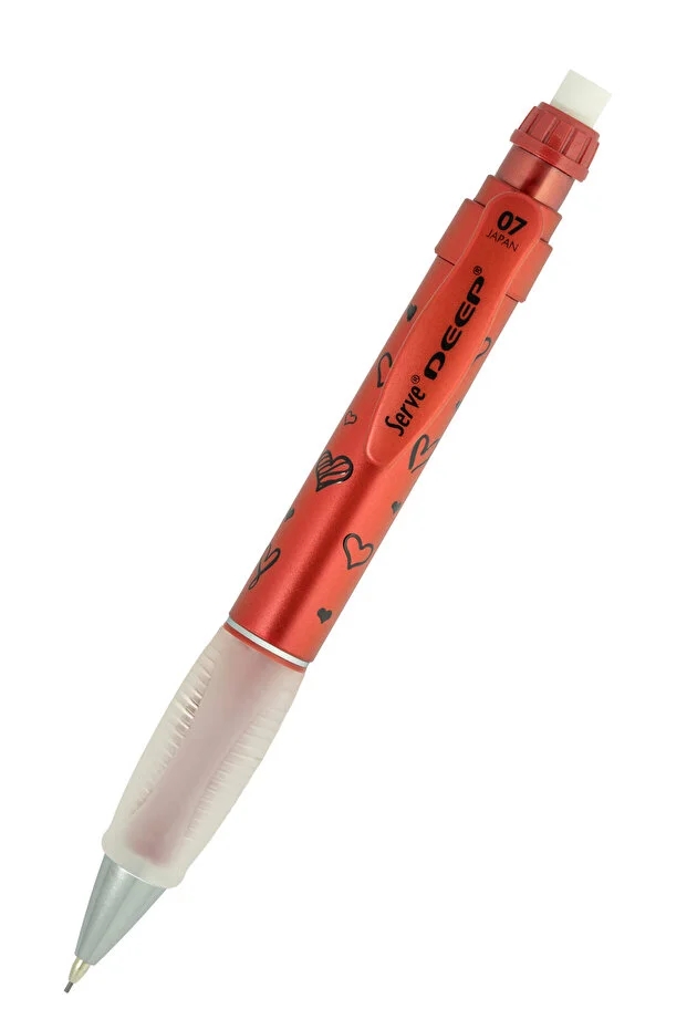 Serve Deep Versatil Kalem Sketch Serisi 0.7mm – Metalik Lava Red Love