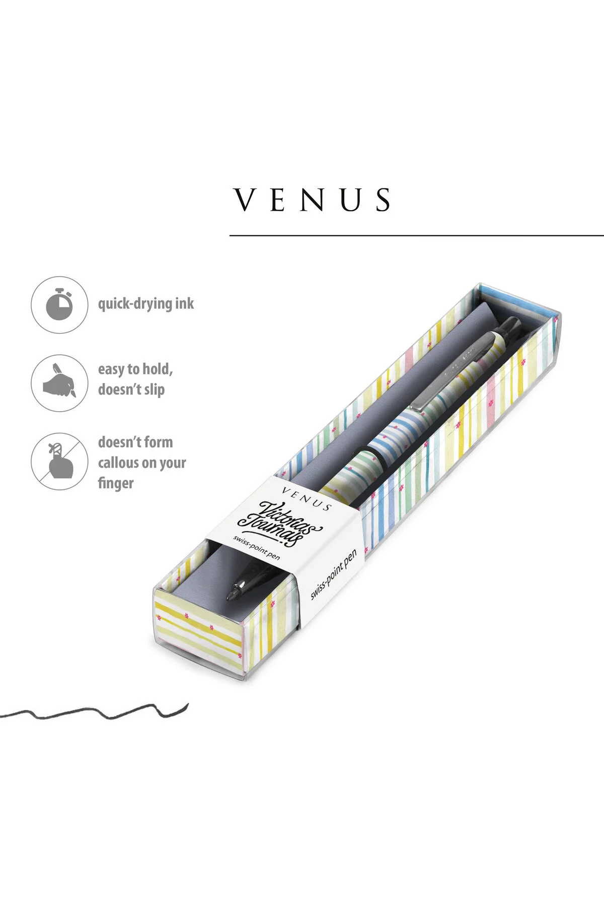 Victoria’s Journals VENUS 0.7 mm Mavi Tükenmez Kalem 320-2201