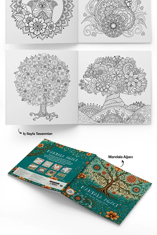 MANDALA AĞACI – Her Yaş İçin Mandala - Çek Kopar