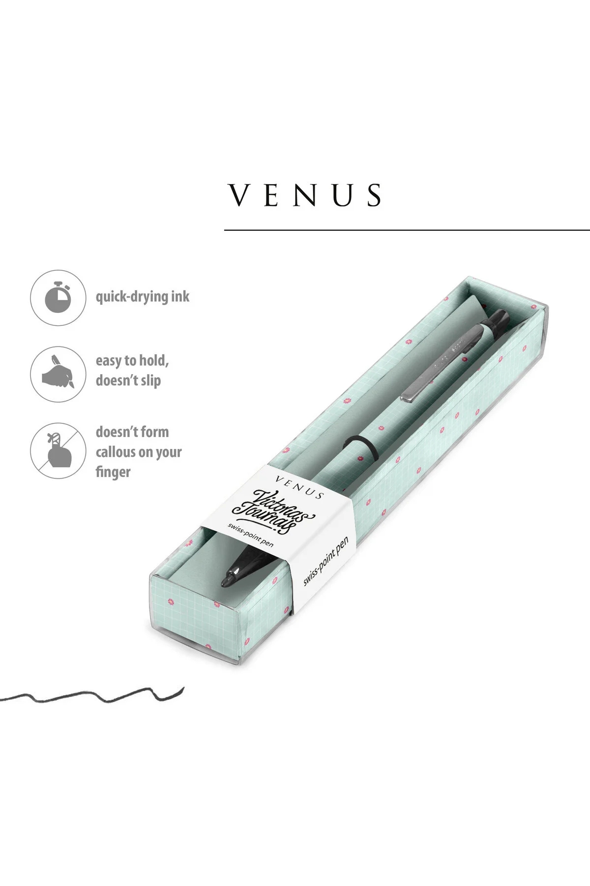 Victoria’s Journals VENUS 0.7 mm Mavi Tükenmez Kalem 320-2202