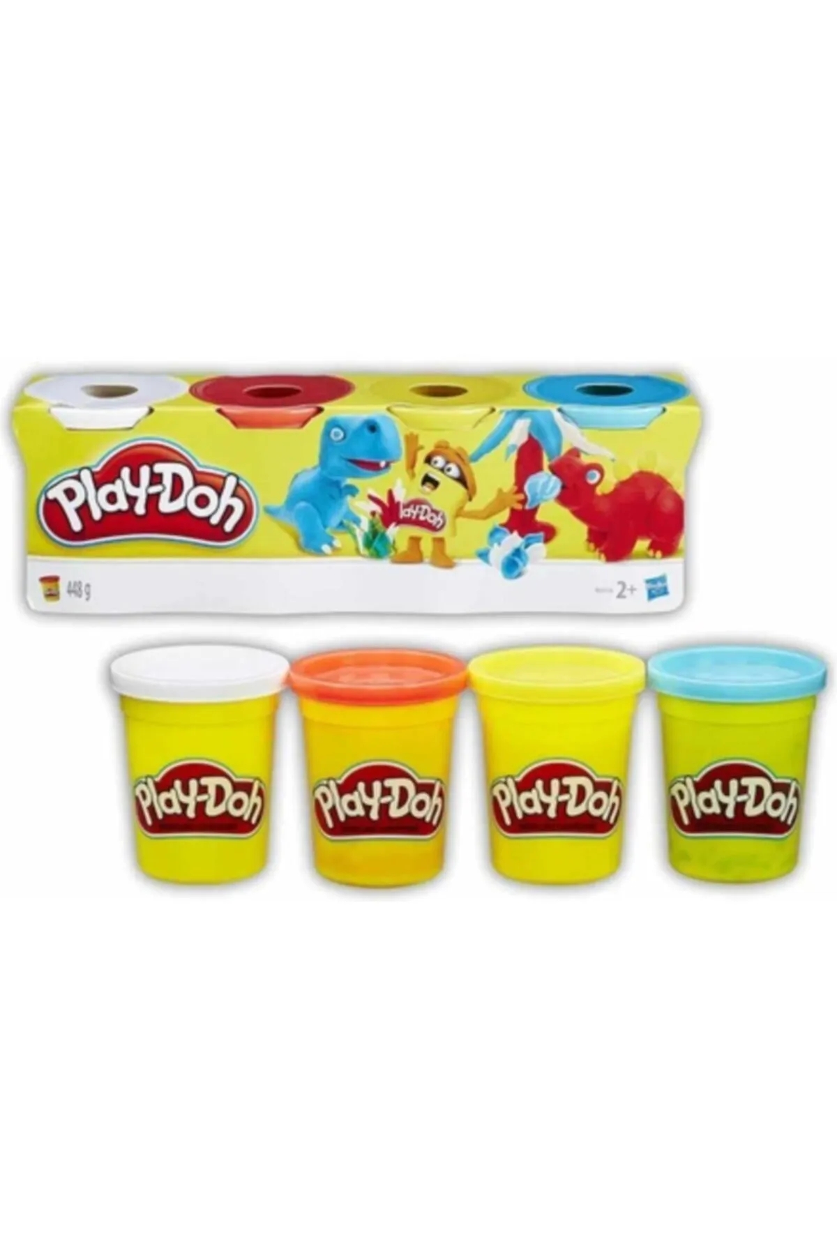 Play Doh Yeni 4’Lü Oyun Hamuru 448g