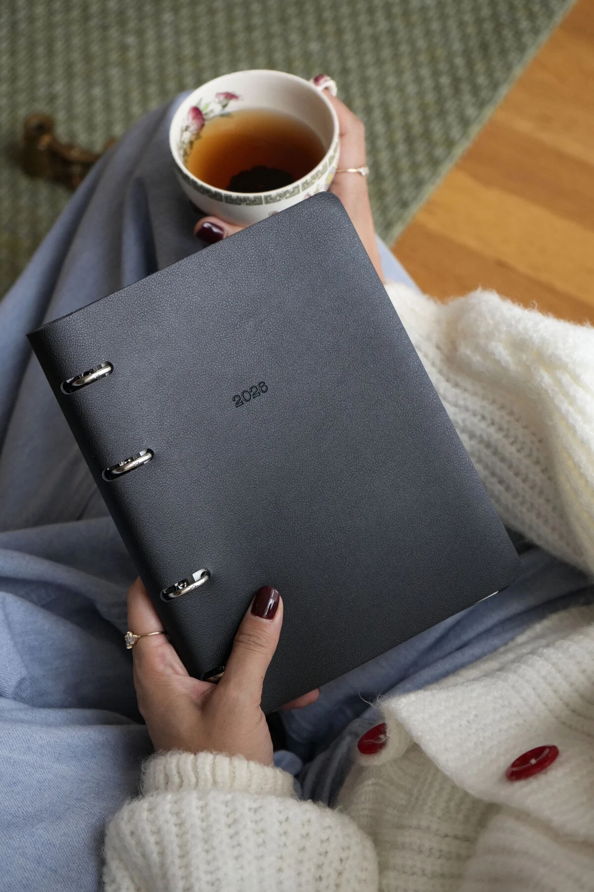 Victoria’s Journals RinGo Esnek Kapak A5 2026 Haftalık Ajanda Siyah 226-2349