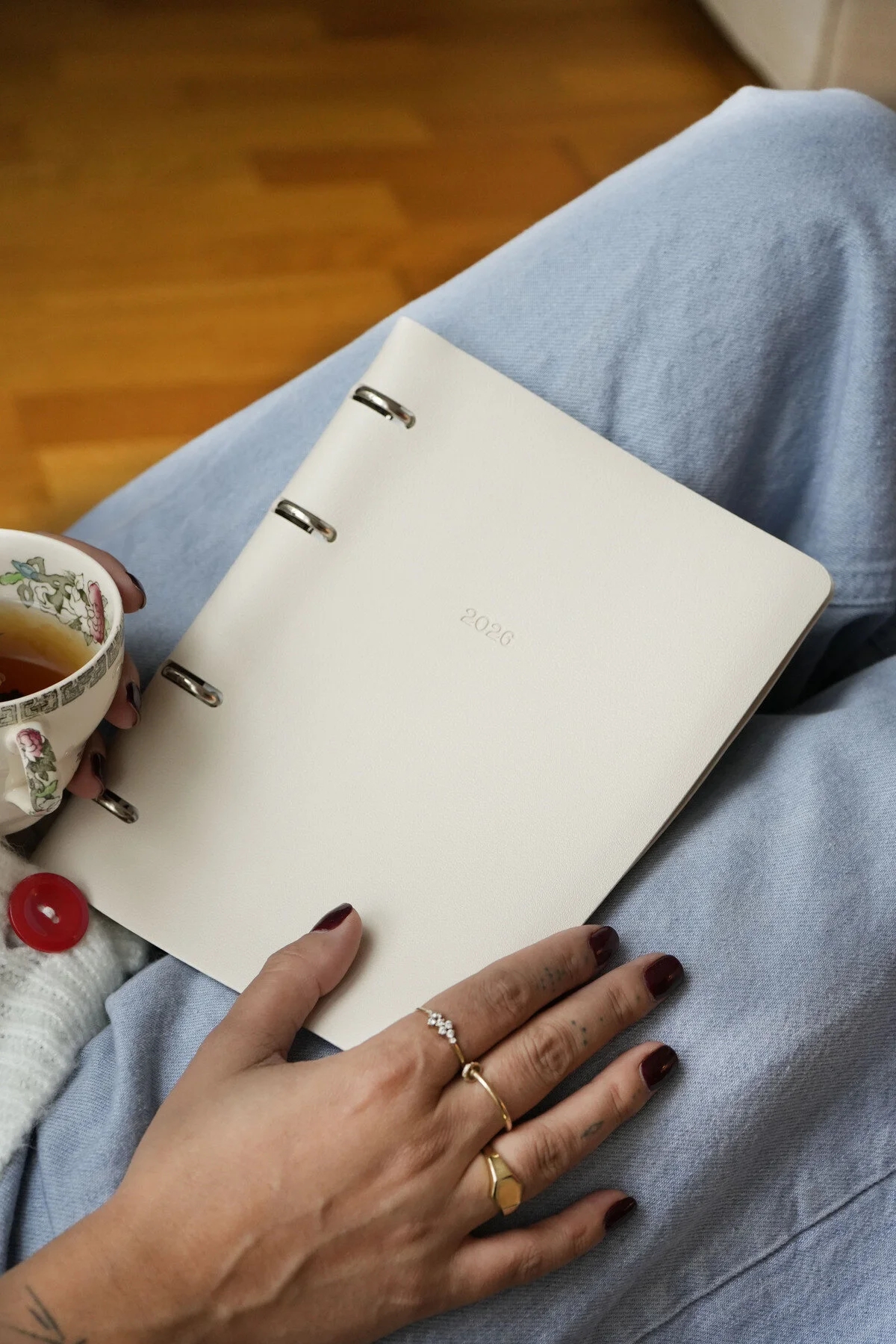 Victoria’s Journals RinGo Esnek Kapak A5 2026 Haftalık Ajanda Bej 226-2348