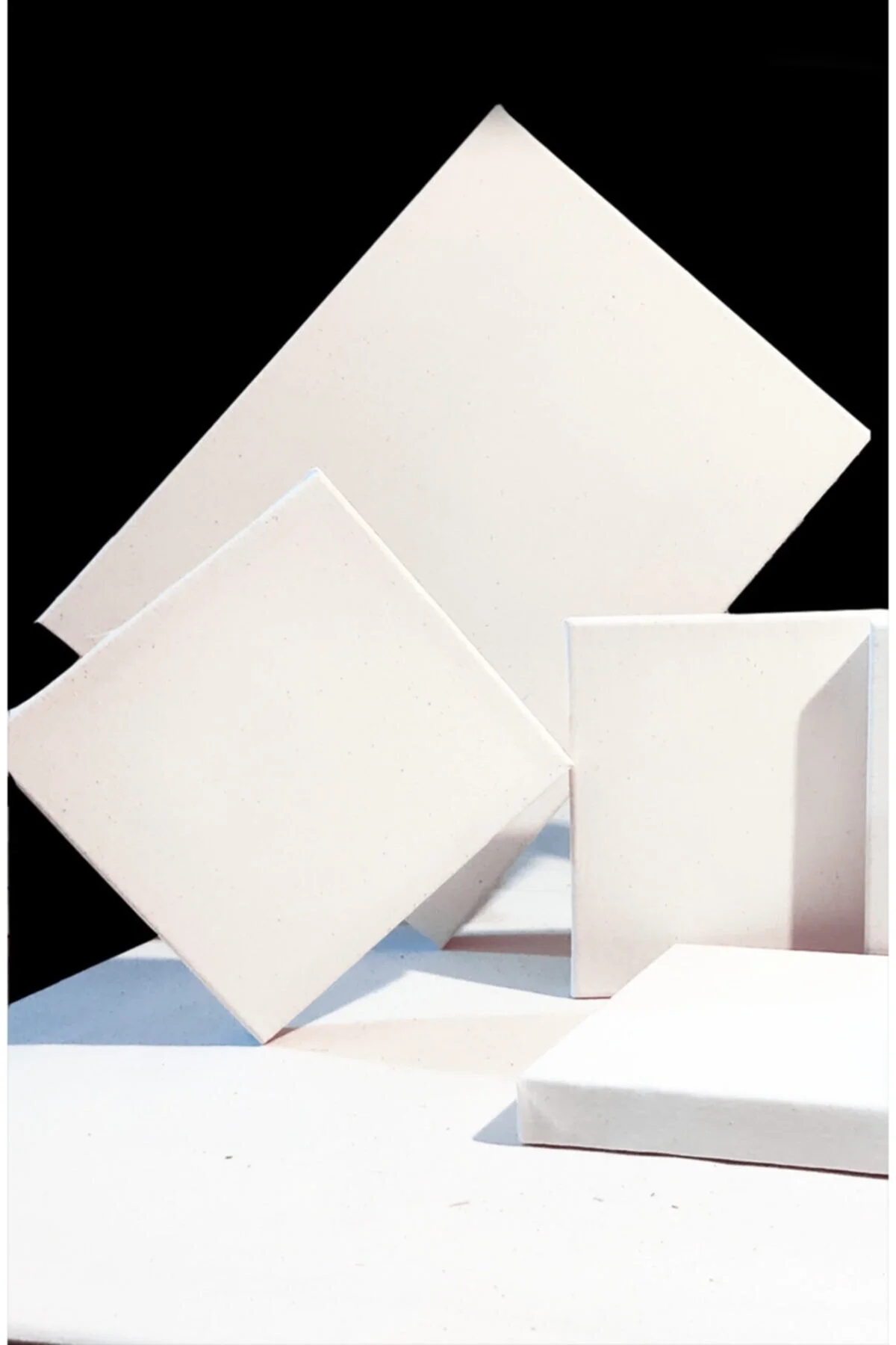 Kanvsa Tuval 15x15 cm Küçük Boy Kare Tuval - 1 Adet