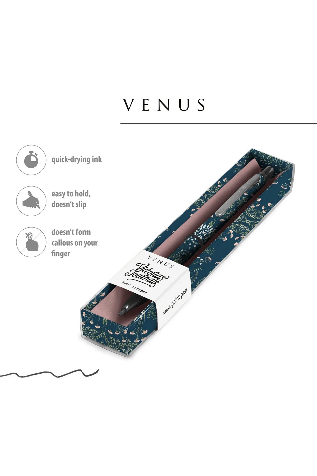 Victoria’s Journals VENUS 0.7 mm Mavi Tükenmez Kalem 320-2199