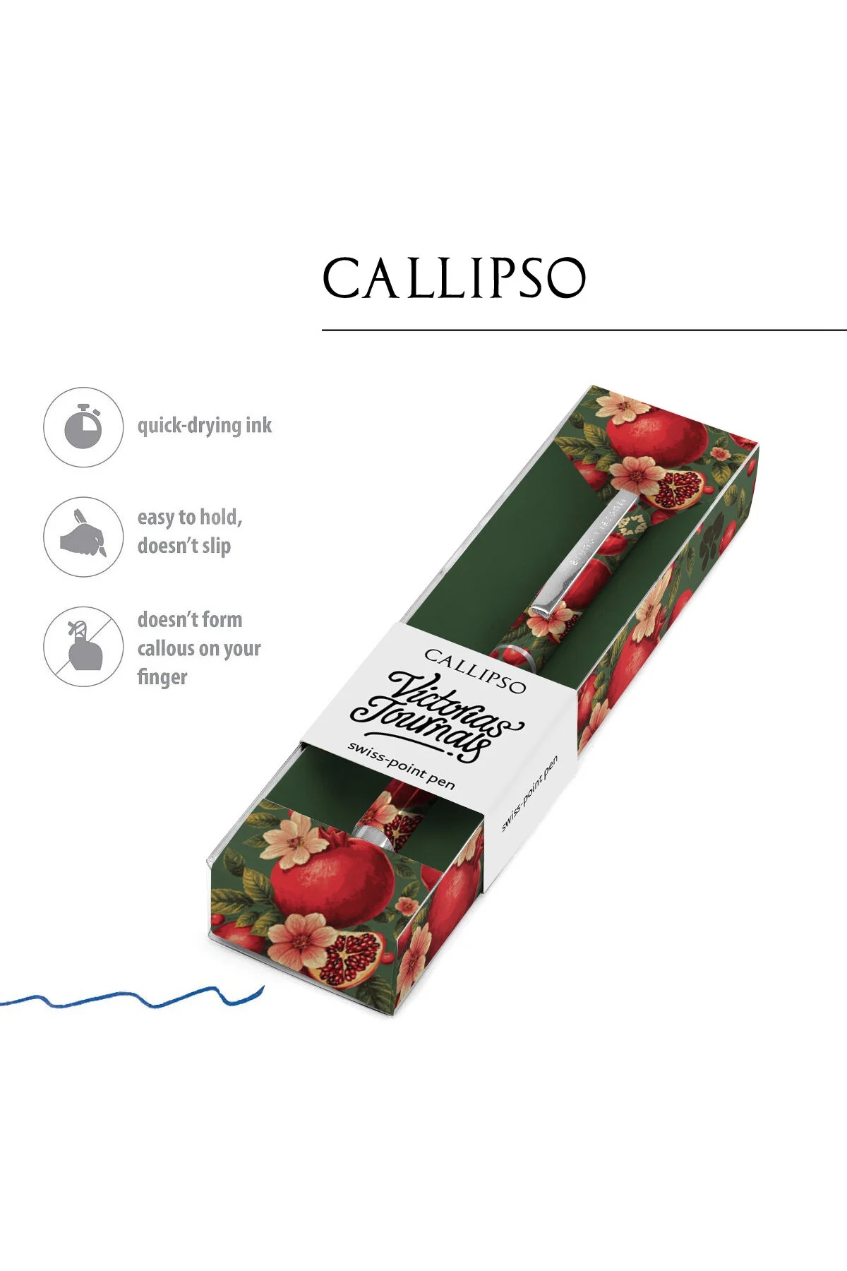 Victoria’s Journals CALLIPSO 0.7 mm Mavi Tükenmez Kalem 310-2181