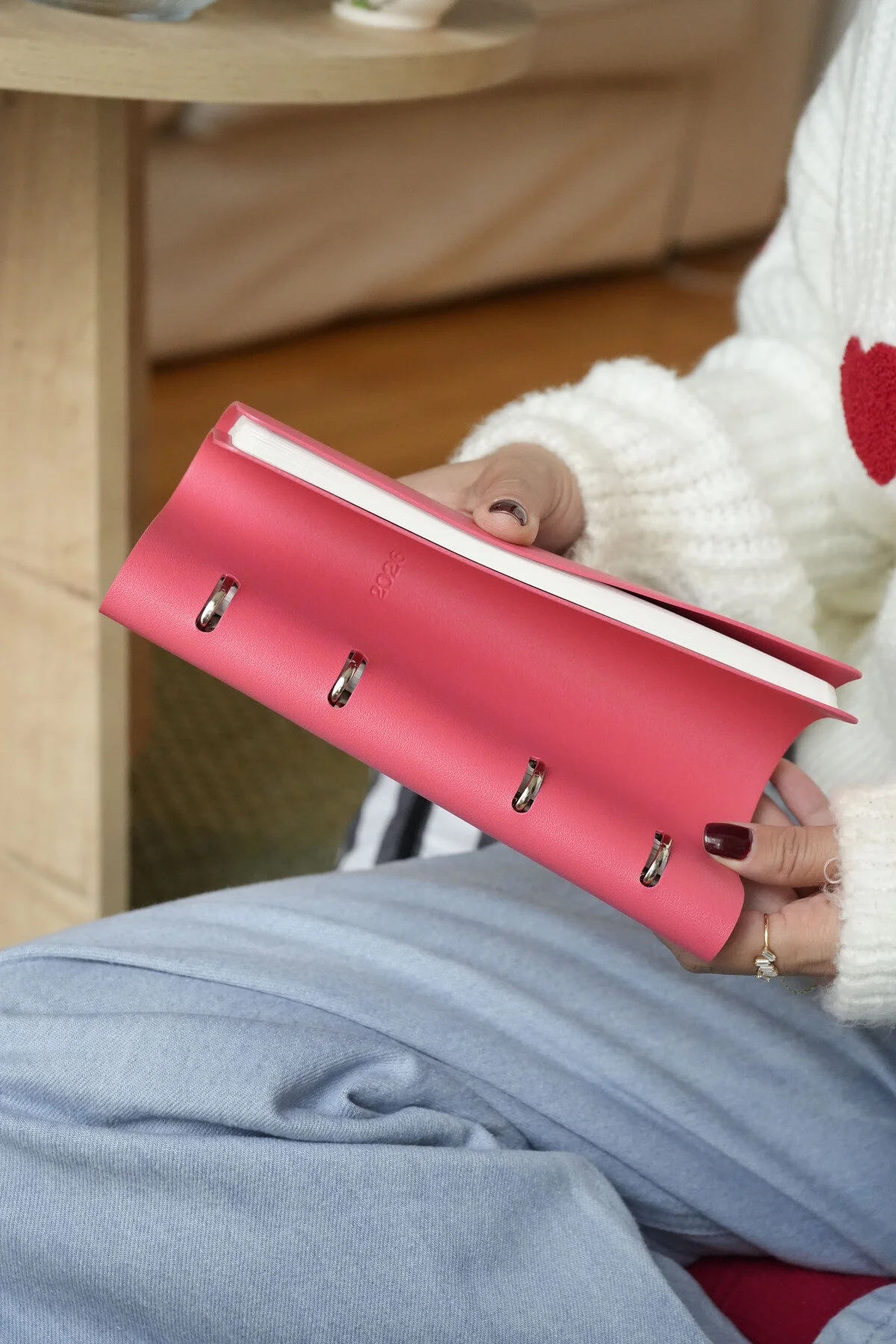 Victoria’s Journals RinGo Esnek Kapak A5 2026 Haftalık Ajanda Kırmızı 226-2347