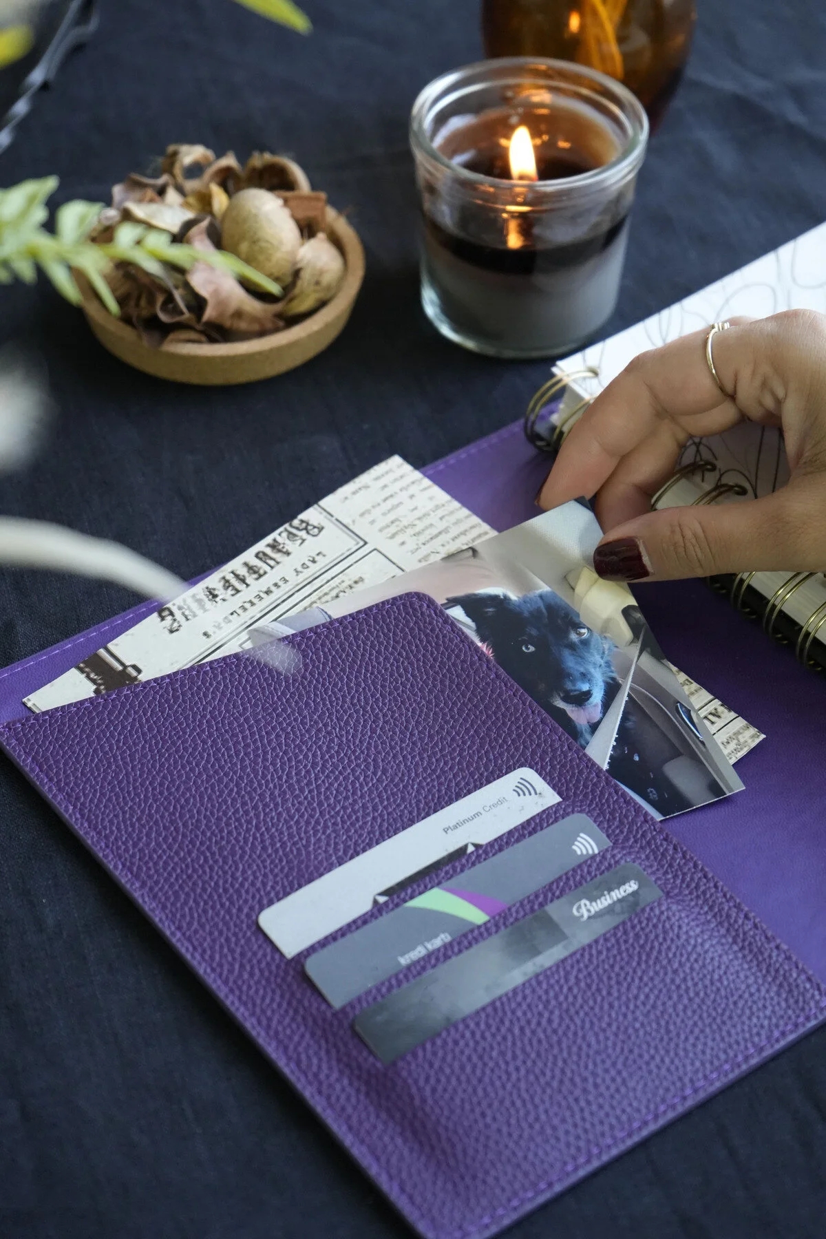 Victoria’s Journals Nubo Esnek Kapak A5 2026 Günlük Ajanda Mor 226-2396