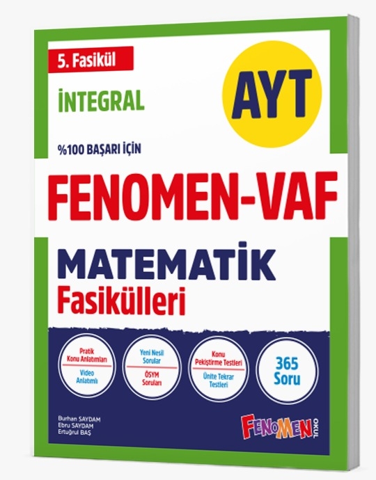FENOMEN AYT VAF MATEMATIK 5.FASIKÜL İNTEGRAL