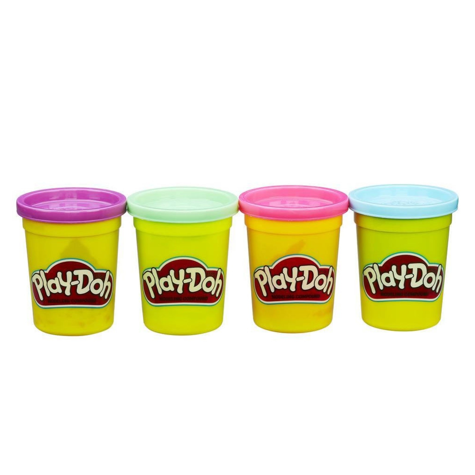 Play Doh Yeni 4’Lü Oyun Hamuru 448g