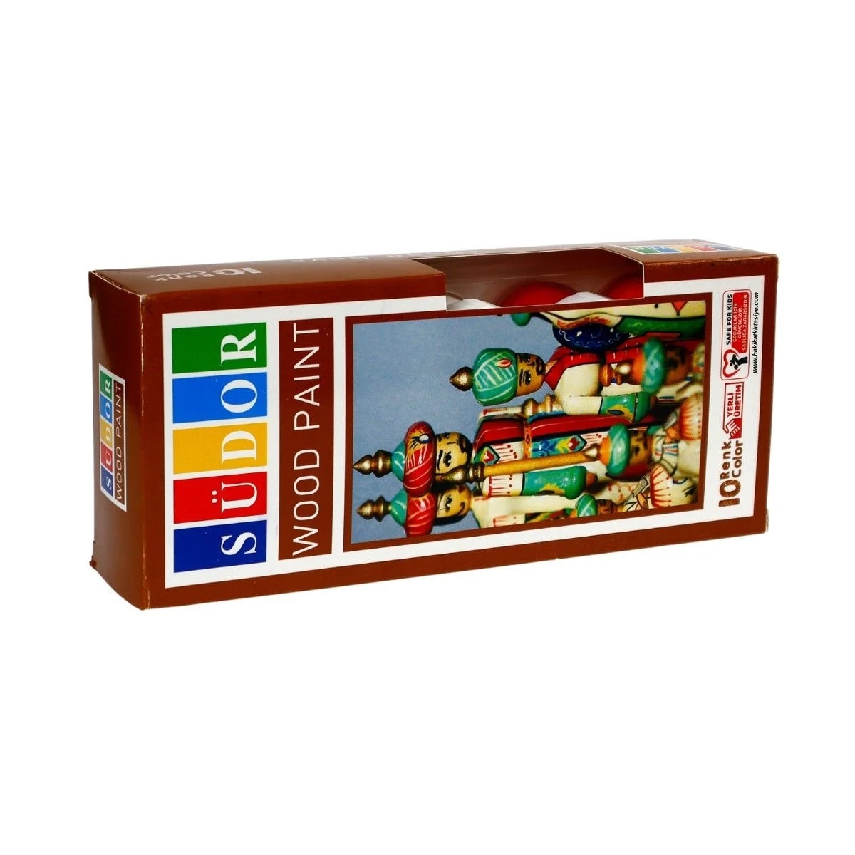 Südor Ahşap Boya Set 20 Ml Şişe 10’lu Takım 10x20ml Kod: SD124