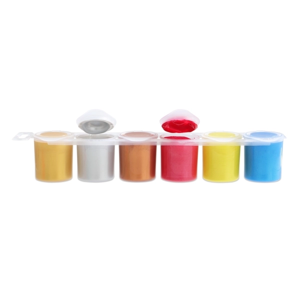 Primo Metalic Poster Boyası 6 renk (6*25ml)