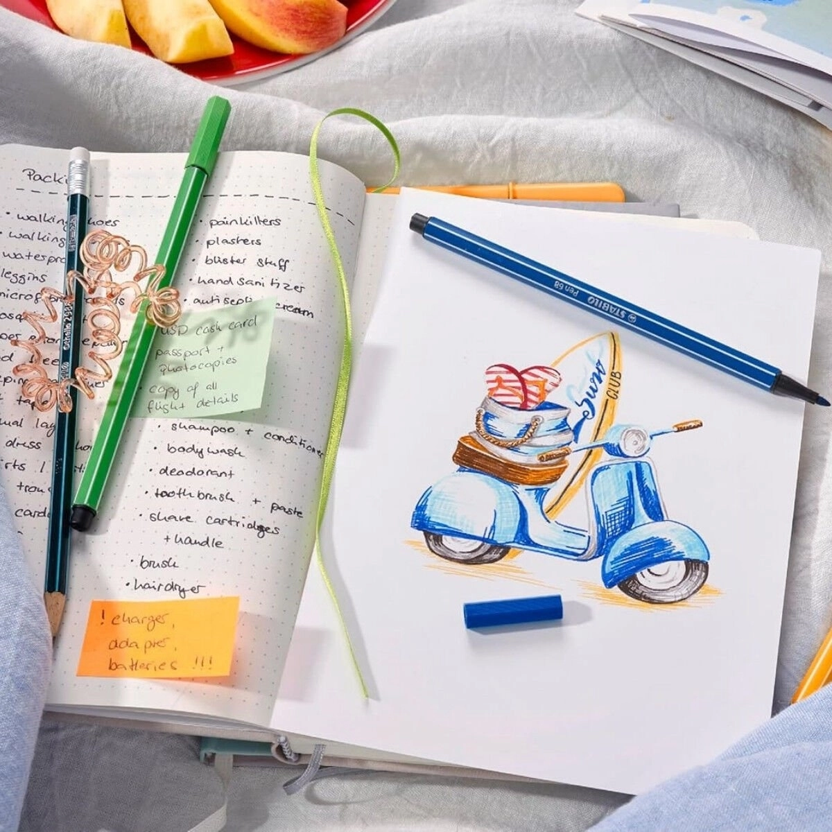 Stabilo Pen 68 ARTY 18li Keçe Uçlu Boya Kalemi 18 Renk