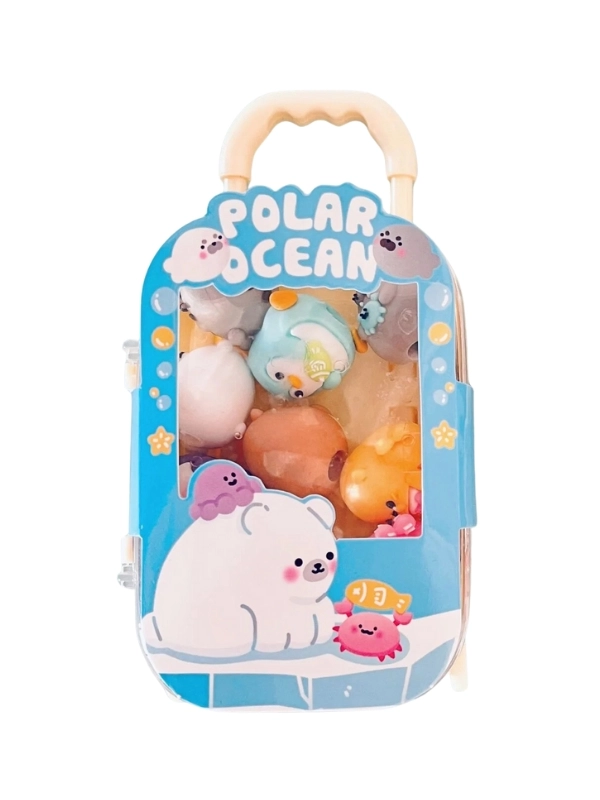 Bu-bu 3D Silgi Kalem Arkalığı Okyanus Seti Bavullu BUBU-SLG010