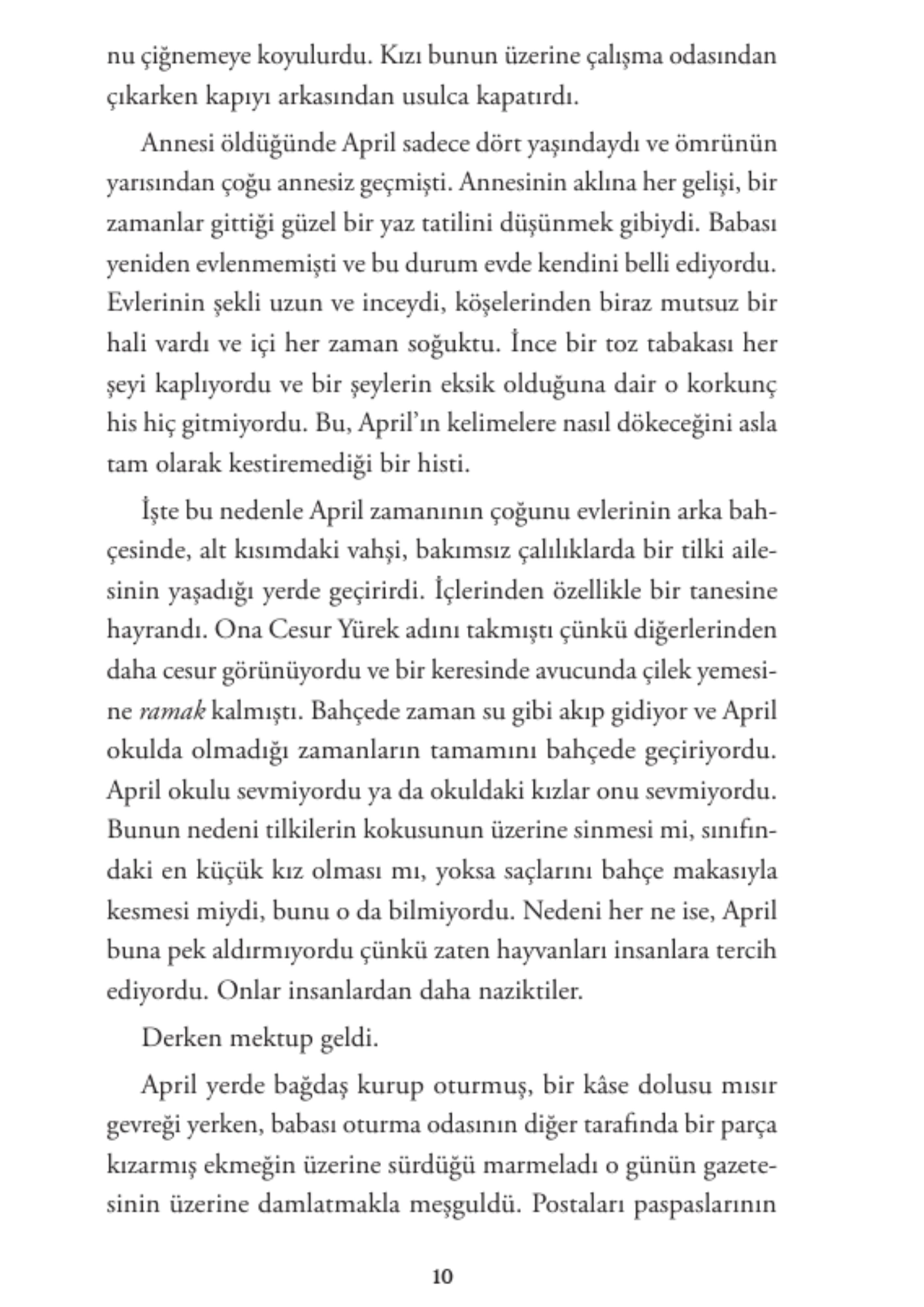 Genç Timaş    Son Ayı Hannah Gold