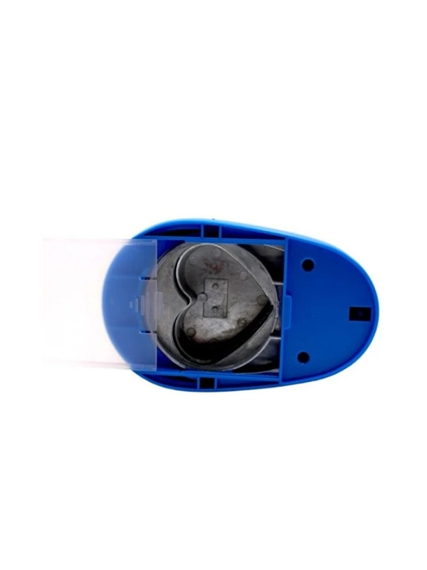 Bu-bu Şekilli Eva ve Kağıt Delgeç Kalp  3’’  7.6cm  XXL