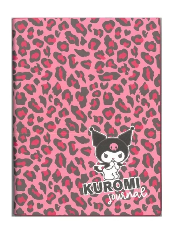 Victoria’s Journals Kuromi Smyth Flexy Esnek Vegan Deri Kapaklı Defter 13x18cm Çizgili 524-1939