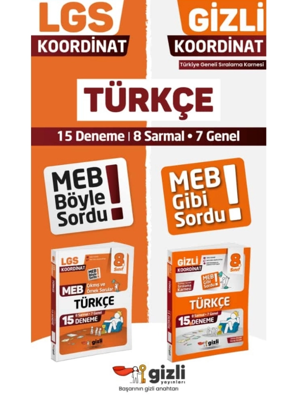 Gizli Yayınları Lgs Meb Çıkmış ve Örnek Sorular ve Meb Gibi Sordu 15’li Deneme Türkçe, T.c. İnkılap Tarihi ve Atatürkçülük 4’lü Kitap Seti