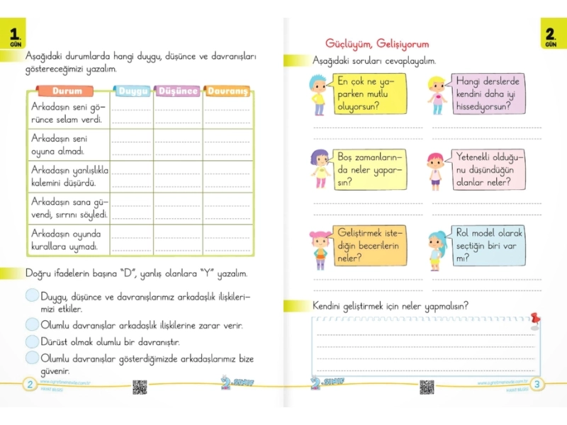 2. Sınıf Yarıyıl Tatil Seti (2025-2026) | Öğretmen Evde Yayınları
