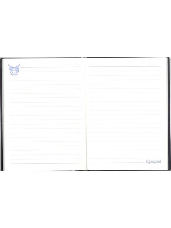 Victoria’s Journals Kuromi Smyth Flexy Esnek Vegan Deri Kapaklı Defter 13x18cm Çizgili 524-1939