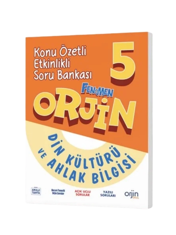 Orjin 5. Sınıf Din Kültürü Ve Ahlak Bilgisi Konu Anlatımlı Etkinlikli Soru Bankası