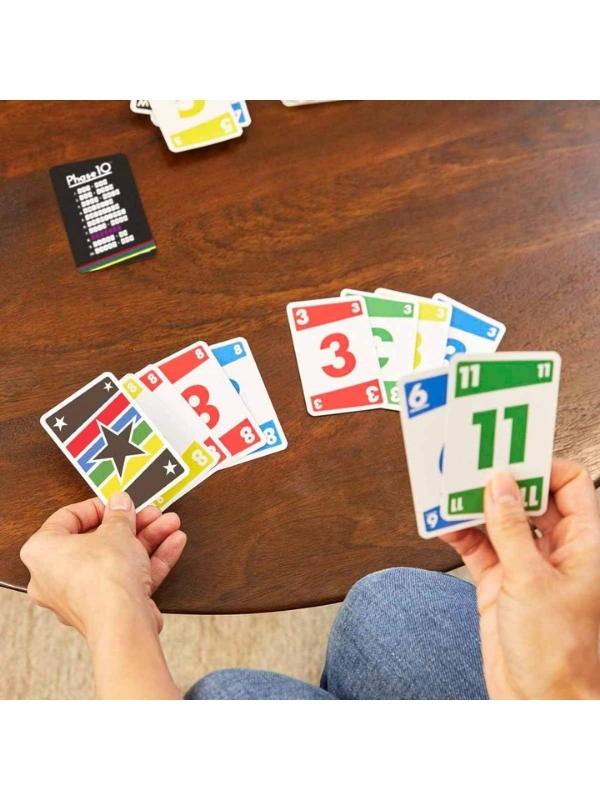 Mattel Uno Phase 10 Oyun Kartları FFY05