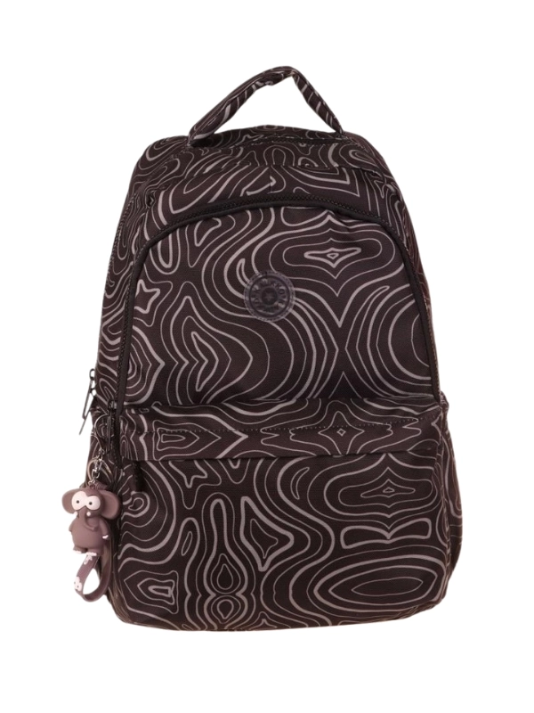 Kaukko Favorite Black Waves Okul Sırt Çantası K1690