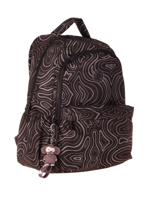 Kaukko Favorite Black Waves Okul Sırt Çantası K1690