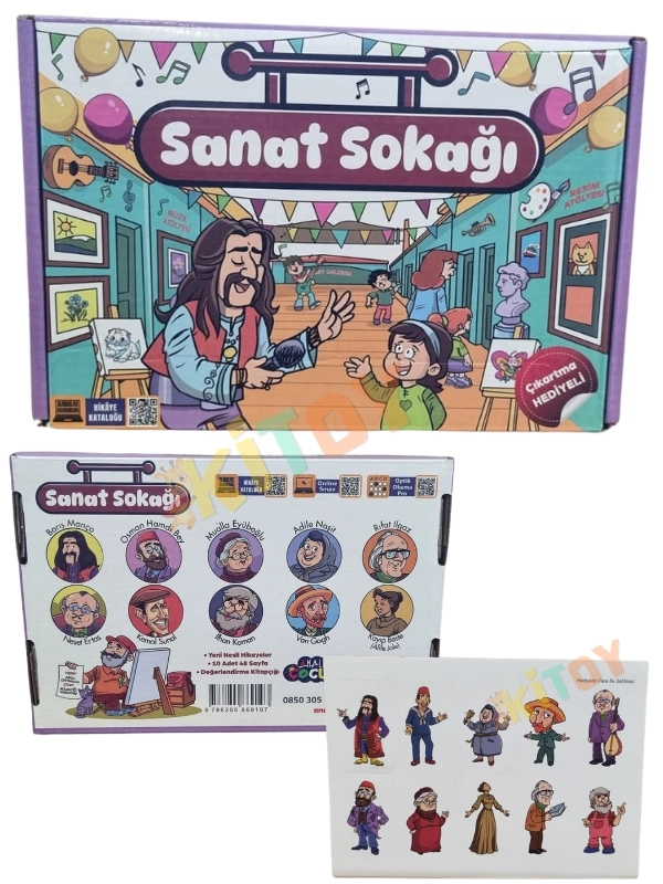 Analiz Yayınları Sanat Sokağı 10’lu Hikaye Seti ve Değerlendirme Kitapçığı