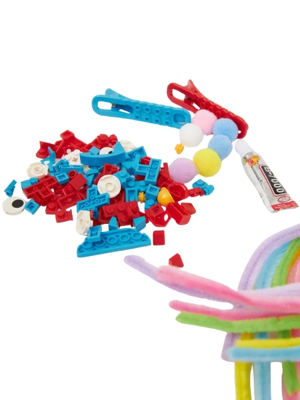 Vagon Life Eğlenceli Lego Kendin Yap 2’li Saç Tokaları Klips 7104