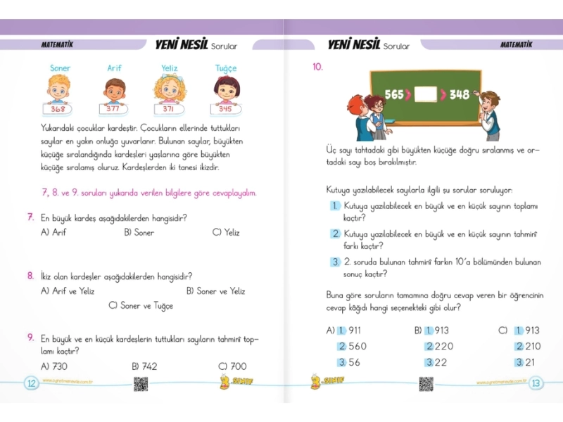 3. Sınıf Yarıyıl Tatil Seti (2025-2026) | Öğretmen Evde Yayınları