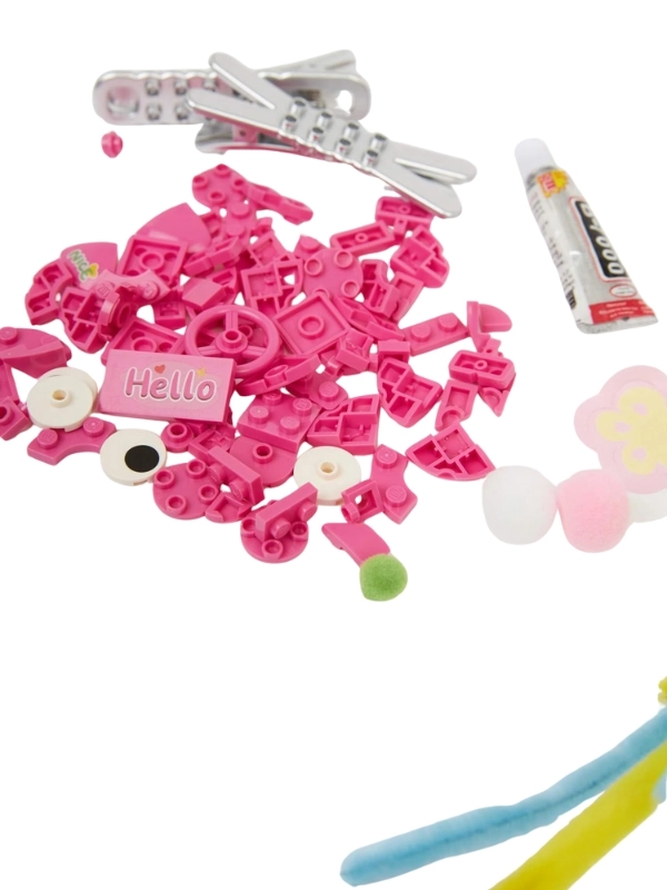Vagon Life Eğlenceli Lego Kendin Yap 2’li Saç Tokaları Klips 7113