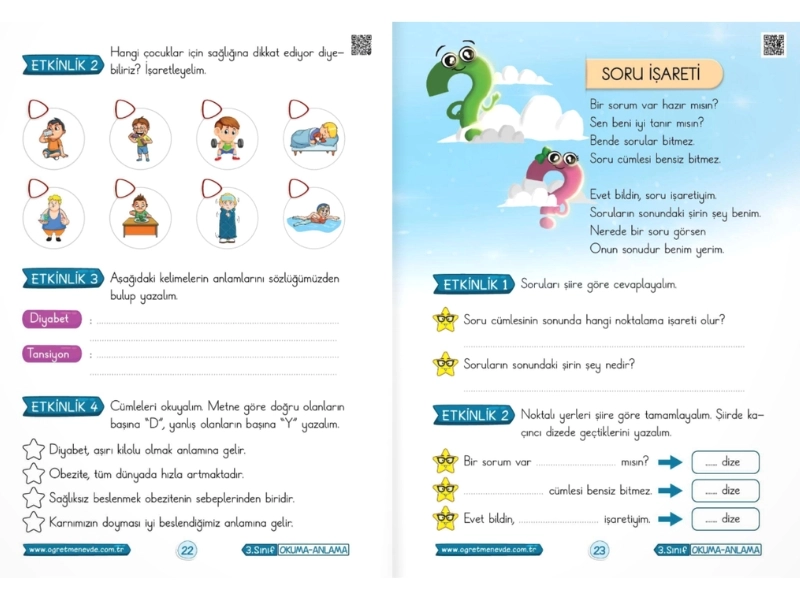 3. Sınıf Yarıyıl Tatil Seti (2025-2026) | Öğretmen Evde Yayınları