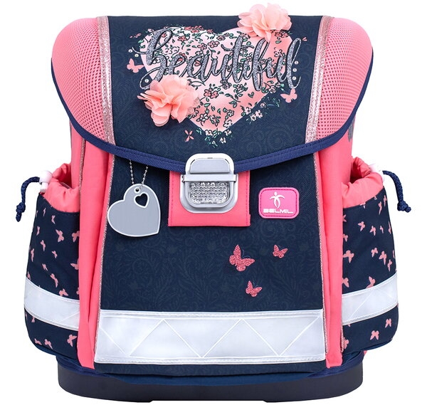 Belmil Beautiful Flowers Ortopedik Okul Çantası Güzel Çiçekler 403-13/AG