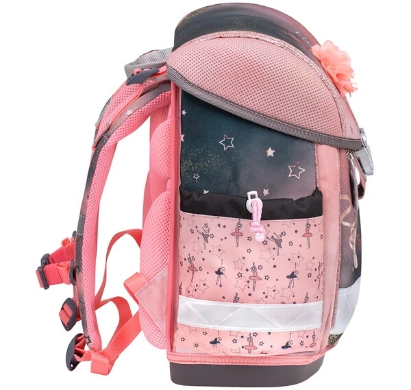 Belmil Ballerina Black Pink Ortopedik Okul Çantası Pembe Siyah Balerin 403-13