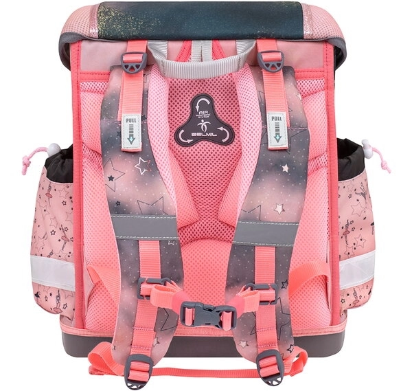 Belmil Ballerina Black Pink Ortopedik Okul Çantası Pembe Siyah Balerin 403-13