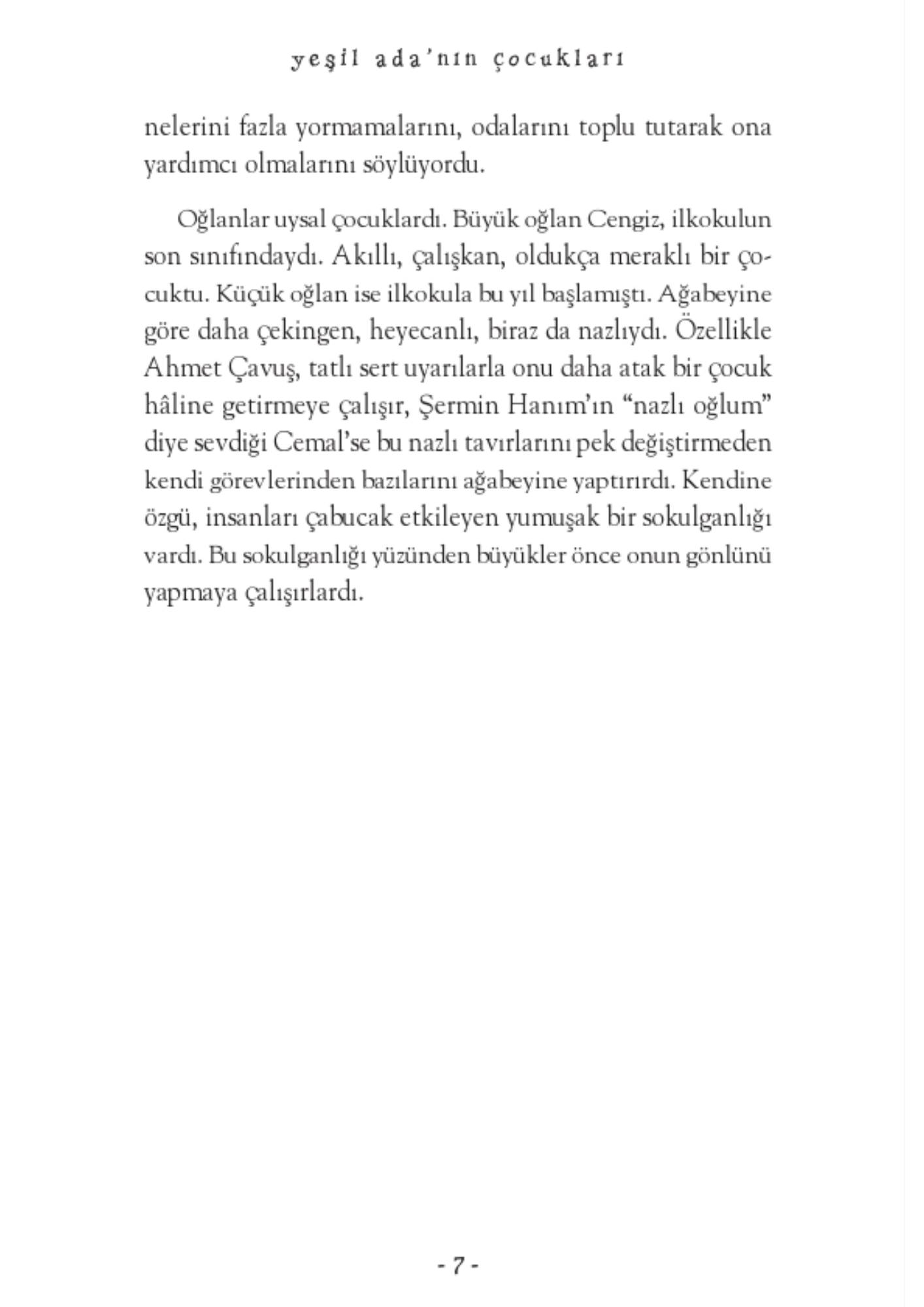 Genç Timaş   Yeşil Ada’nın Çocukları Havva Tekin