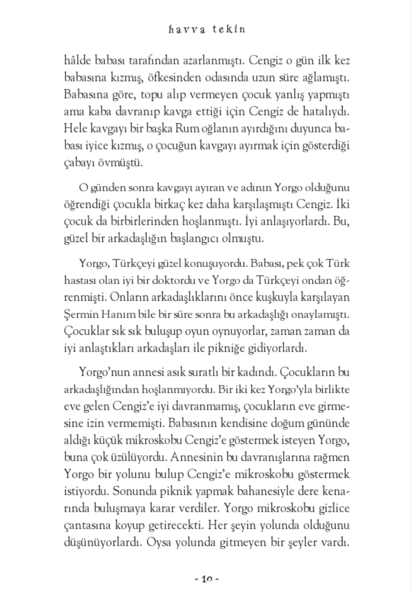 Genç Timaş   Yeşil Ada’nın Çocukları Havva Tekin