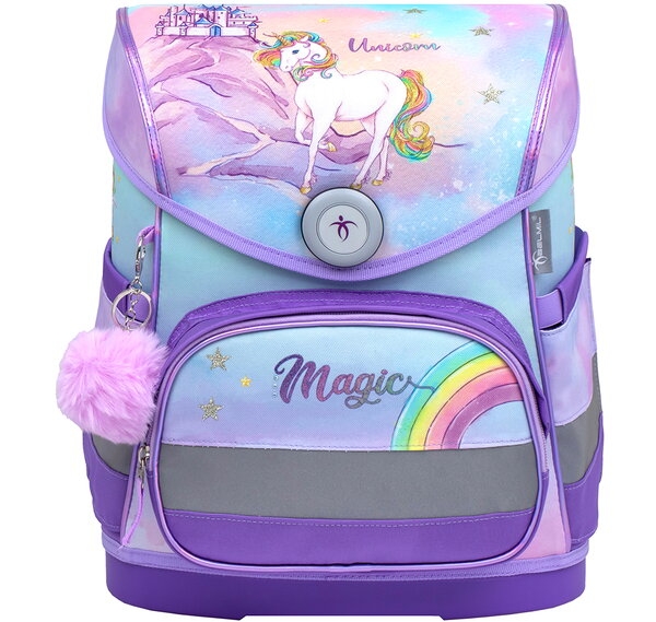 Belmil Rainbow Unicorn Magic Ortopedik Mıknatıslı Okul Çantası 405-41/AG-4