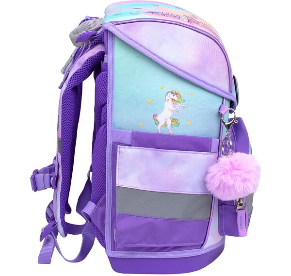 Belmil Rainbow Unicorn Magic Ortopedik Mıknatıslı Okul Çantası 405-41/AG-4
