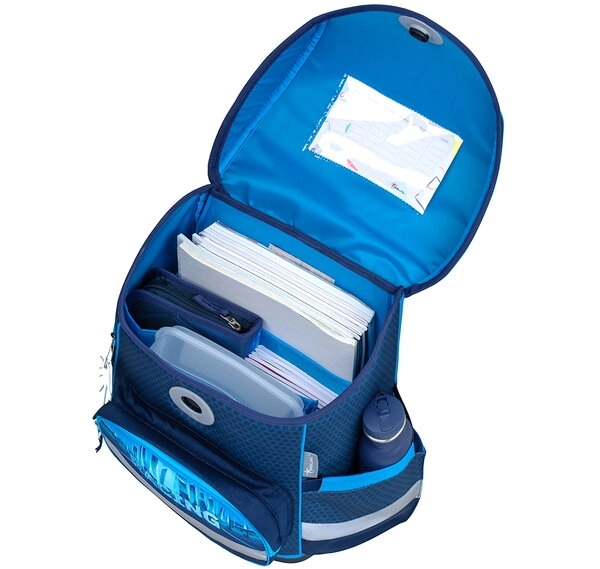 Belmil Racing Blue Neon Ortopedik Mıknatıslı Okul Çantası 405-41