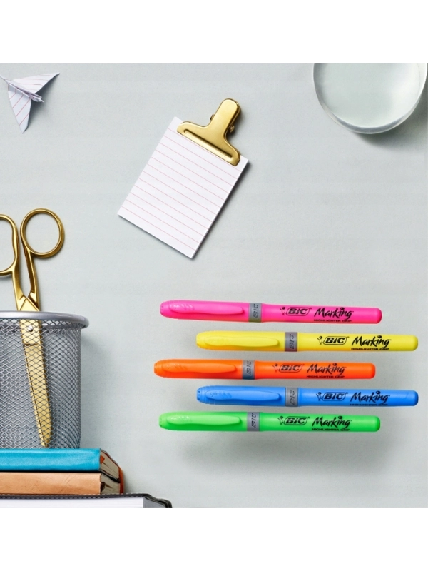BIC Marking Sarı Fosforlu İşaretleme Kalemi