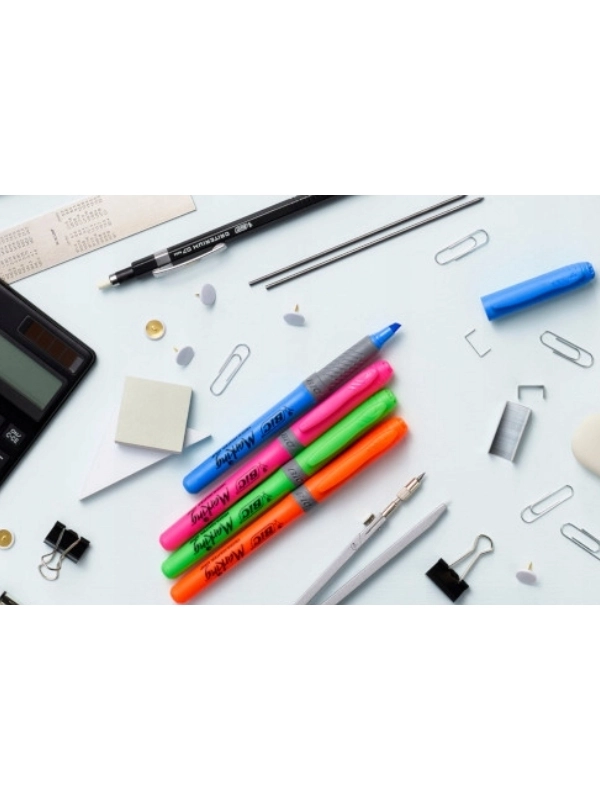 BIC Marking Mavi Fosforlu İşaretleme Kalemi