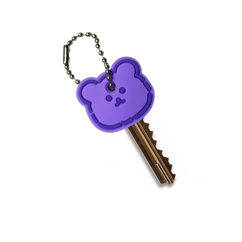 Key Cover Anahtar Kılıfı Karikatürlü Silikon Koruyucu Anahtarlık 