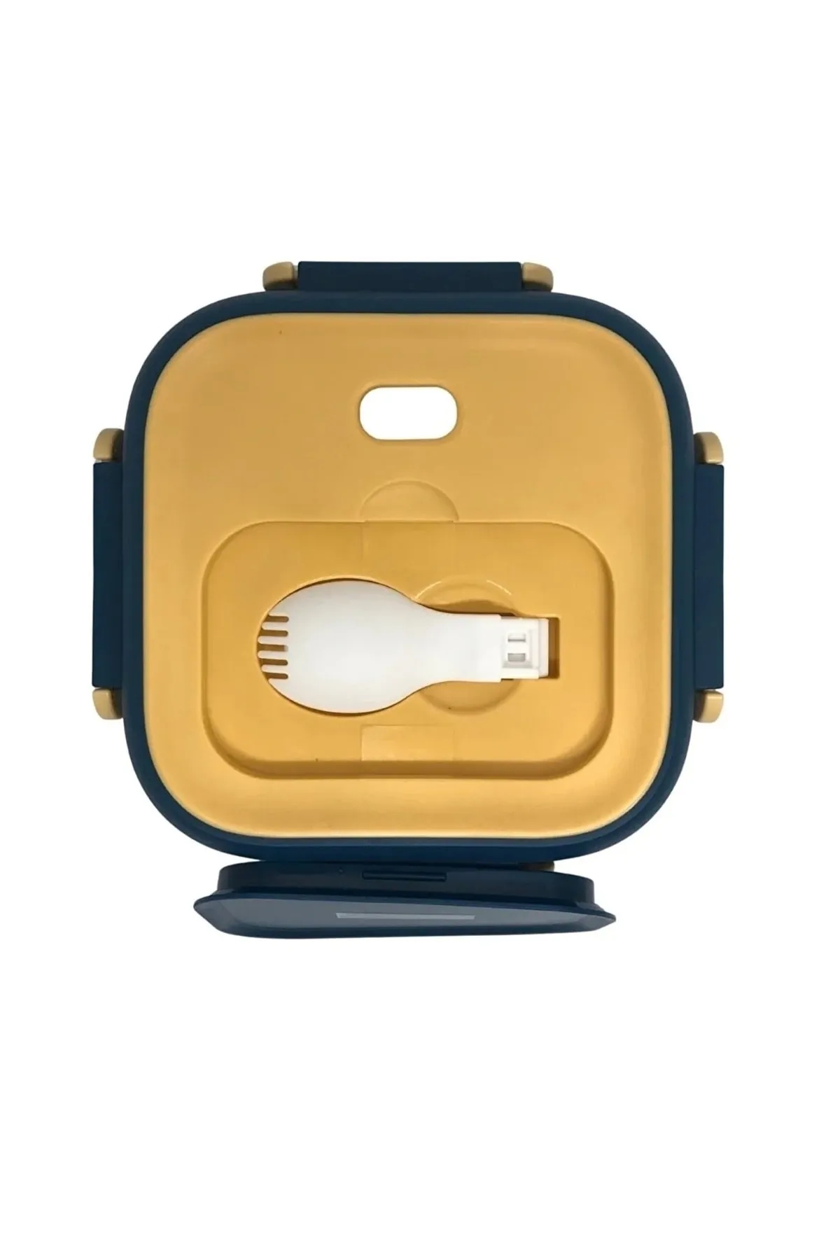 Vagonlife Beslenme Kabı Çelik Hazneli Lunch Box Bl2107 Mavi