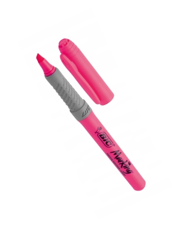 BIC Marking Pembe Fosforlu İşaretleme Kalemi