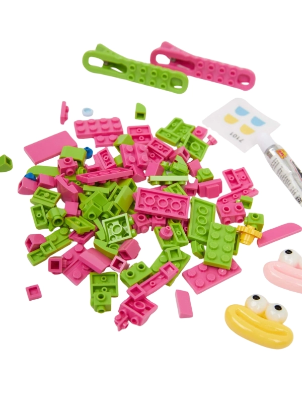 Vagon Life Eğlenceli Lego Kendin Yap 2’li Saç Tokaları Klips 7101